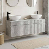 Bathroom Cabinet Set 3 pcs Concrete Grey 49 x 44.5 x 66.5 cm 3405760