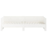 Pull-out Day Bed without Mattress White 2x cm 820263