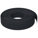 ZNTS Garden Edgings 2 pcs Black 10 m 10 cm Polyethylene 3155432