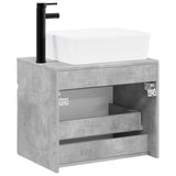 Bathroom Furniture Set Concrete Grey Engineered Wood 3404303