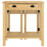 3 Piece Bar Set Solid Wood Pine 4005696