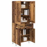 Highboard Old Wood 69.5 x 34 x 180 cm Engineered Wood 3415719