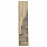 Corner Cabinet 32x32x140cm Engineered Wood Sonoma Oak 889877
