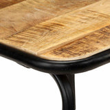 Bar Chairs 2 pcs Solid Mango Wood 321953
