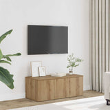 TV Cabinet Artisan Oak 80x34x30 cm Engineered Wood 856013