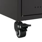 TV Cabinet Black 68x39x43.5 cm Steel 846638