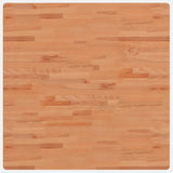 Table Top 90x90x2.5 cm Square Solid Wood Beech 355977