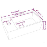 Sink Basin Faucet Ceramic Square 242570