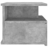 Floating Nightstands 2 pcs Concrete Grey 40x31x27cm Engineered Wood 800414