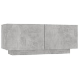 Bedside Cabinet Concrete Grey 100x35x40 cm Engineered Wood 3082769