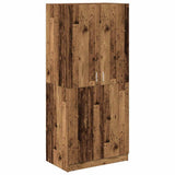 Wardrobe Old Wood 80x52x180 cm Engineered Wood 855882