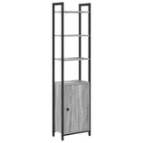 Book Cabinet Grey Sonoma 40 x 24 x 161 cm Engineered Wood 883853