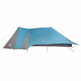 Tipi Tent with Roof Blue 660 x 456 x 200 cm Taffeta 42000976