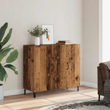 Sideboard Old Wood 90x34x80 cm Engineered Wood 856892