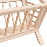 Rabbit Hay Feeder 44x33x33 cm Solid Wood Fir 172425
