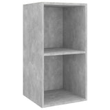Wall-mounted TV Cabinets 2 pcs Concrete Grey Engineered Wood 3079848
