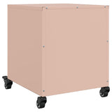 Bedside Cabinet Pink 36x39x43.5 cm Steel 846628