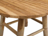 Garden Stool Natural 38 x 42 cm Bamboo 42028239