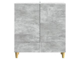 Sideboard Concrete Grey 66 x 34.5 x 95 cm Engineered Wood 894668