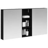 Bathroom Cabinet Set 3 pcs 130 x 14.5 x 70 cm Engineered wood 3403761