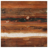 Square Table Top 70x70 cm 25-27 mm Solid Reclaimed Wood 286059
