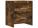 Bedside Tables Smoked Oak 40 x 30 x 60 cm Engineered Wood 8010971