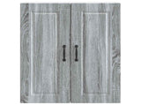 Wall Cabinet PORTO Grey Sonoma 60 x 31 x 80 cm Engineered Wood 885401