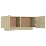ZNTS TV Cabinet Sonoma Oak 100x35x40 cm Engineered Wood 804439