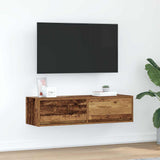 TV Cabinet Old wood 100 x 31 x 25.5 cm Engineered wood 861533