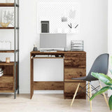 Desk Old Wood 90x45x76 cm Engineered Wood 861142