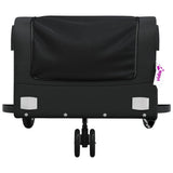 Bike Trailer Black 30 kg Iron 94059
