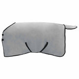 Horse Blanket Full Light Grey and Pink 95 cm Polyester 42013219