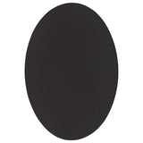 Area Rugs Oval HUARTE Black 160 x 230 cm 100% Polyester 4103653