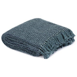 Throw Cotton 220x250 cm Indigo Blue 133754