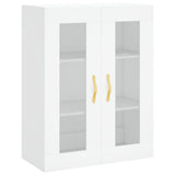 Highboard White 69,5x34x180 cm Engineered Wood 3198641