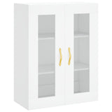 Highboard White 69.5x34x180 cm Engineered Wood 3198577