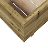 Garden Planter 70x70x49.5 cm Impregnated Wood Pine 3282528