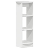 Side Cabinet High Gloss White 40 x 40 x 100 cm Engineered Wood 899847
