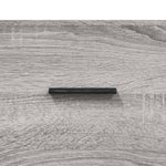 Highboard Grey Sonoma 69.5x34x180 cm Engineered Wood 3189467