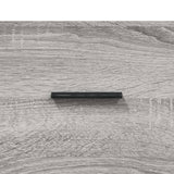 Highboard Grey Sonoma 69.5x34x180 cm Engineered Wood 3189467