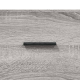 Highboard Grey Sonoma 69,5x34x180 cm Engineered Wood 3196033