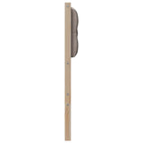 Headboard Other Brown and taupe 100 cm Solid pine wood 879027