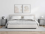 Bedside Table 2 pcs Grey Sonoma 39.5 x 30 x 50 cm 886649