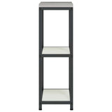 Kitchen Storage HATTEM White 30 x 50 x 92 cm Steel 874976