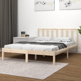 Bed Frame without Mattress Solid Wood Pine 140x200 cm 3105071