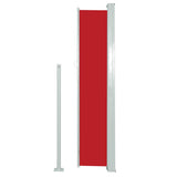 Retractable Side Awning 120 x 300 cm Red 45362
