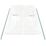 Greenhouse with Steel Frame White 10 m 5x2x2.3 m 364087