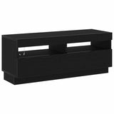 TV Cabinet Set 3 pcs Black 300 x 35 x 40 cm Engineered Wood 3333065