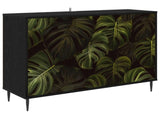 Sideboard ELBURG Black Oak 102 x 33 x 76 cm Engineered Wood 8006973