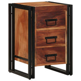 Bedside Cabinet Brown 40 x 40 x 59 cm Solid Acacia Wood 4102731